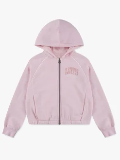 Overdele|Levis Levi's LVG Meet And Greet Full Zip Hættetrøje, Crystal Rose