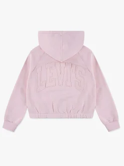 Overdele|Levis Levi's LVG Meet And Greet Full Zip Hættetrøje, Crystal Rose