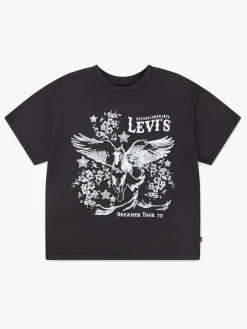 Overdele|Levis Levi's LVG Retro T-shirt, Jet Black