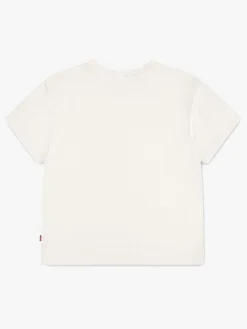 Børn Levis Overdele-Levi's LVG Weatern Oversized T-shirt, Gardenia