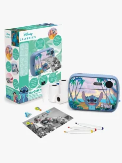 DisneyLiloAndStitch Elektronik & Media-Lexibook Disney Stitch Polaroidkamera med Tilbehør