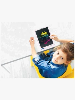 Lexibook Kreativt Legetøj-Flerfarvet E-Ink Tegnetablet med Stenciler 14 Tommer
