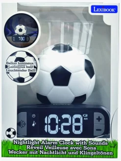 Interiør|Lexibook Fodbold Vækkeur