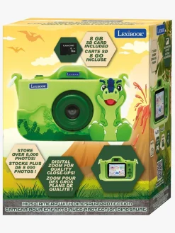 Elektronik & Media|Lexibook Kids Digitalkamera Dinosaur med Beskyttende Cover