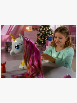 Dukker & Bamser|Lexibook My Magic Unicorn Interaktiv Stylingdukke