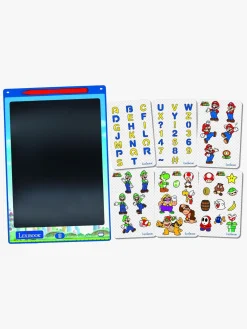 SuperMario Kreativt Legetøj-Lexibook Super Mario Tegnetablet med Stencilskabeloner