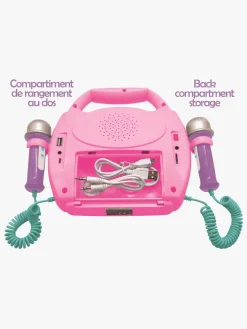 Elektronik & Media|Lexibook Unicorn Karaokemaskine, Lyserød