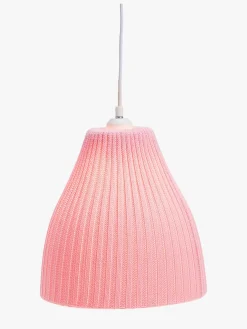 Lamper & Belysning|LilouLilou Lilou Lilou Iris Loftlampe Strikket, Lyserød Lyserød