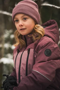 Børn Lindberg Vintertøj-Alpine Vinterjakke, Dry Rose/Plum