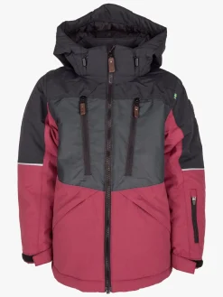 Vintertøj|Lindberg Alpine Vinterjakke, Black/Cerise Lyserød
