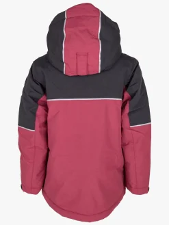Vintertøj|Lindberg Alpine Vinterjakke, Black/Cerise Lyserød