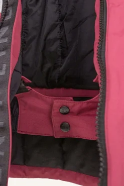 Vintertøj|Lindberg Alpine Vinterjakke, Black/Cerise Lyserød