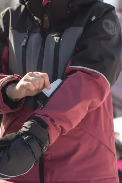 Vintertøj|Lindberg Alpine Vinterjakke, Black/Cerise Lyserød