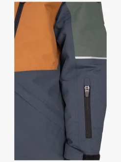 Børn Lindberg Vintertøj-Alpine Vinterjakke, Grøn/Blå