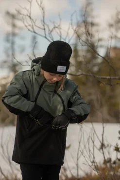 Børn Lindberg Vintertøj-Anorak Vinterjakke, Green