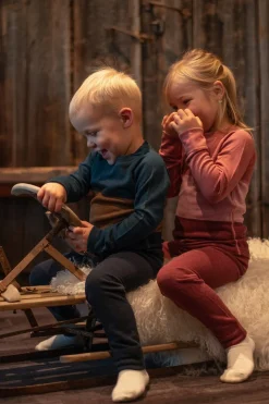 Undertøj|Uldtøj|Lindberg Bamboo Merino Skiundertøj, Blue/Navy