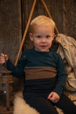 Undertøj|Uldtøj|Lindberg Bamboo Merino Skiundertøj, Blue/Navy