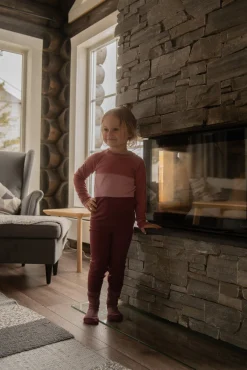 Undertøj|Uldtøj|Lindberg Bamboo Merino Skiundertøj, Blush/Rose