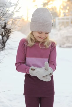 Undertøj|Uldtøj|Lindberg Bamboo Merino Skiundertøj, Blush/Rose
