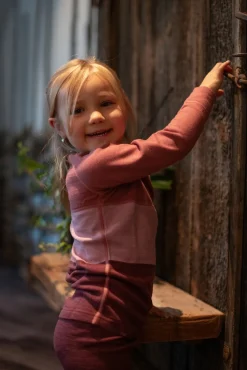 Undertøj|Uldtøj|Lindberg Bamboo Merino Skiundertøj, Blush/Rose