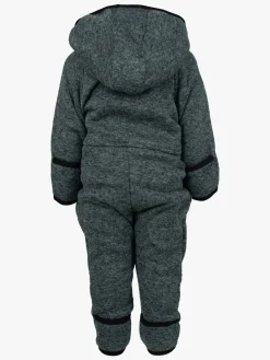 Børn Lindberg Fleecetøj-Bormio Fleecedragt, Dark Mint