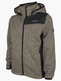 Fleecetøj|Lindberg Bormio Fleecetrøje, Greige Grå