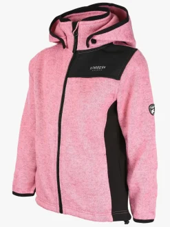 Fleecetøj|Lindberg Bormio Fleecetrøje, Pink Lyserød