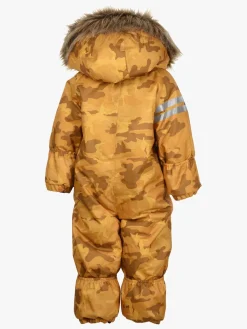 Flyverdragter|Lindberg Camo Babyflyverdragt, Yellow Gul