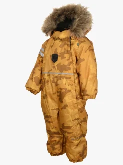 Flyverdragter|Lindberg Camo Babyflyverdragt, Yellow Gul