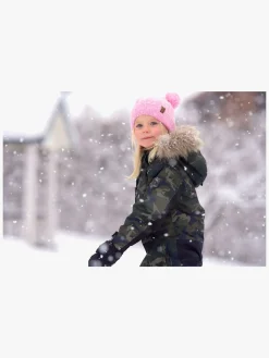 Børn Lindberg Flyverdragter|Overtøj-Camo Flyverdragt, Green