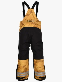 Termotøj|Vintertøj|Lindberg Camo Overtræksbukser, Yellow Gul/Sort