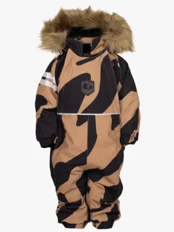 Børn Lindberg Flyverdragter|Overtøj-Colden Babyflyverdragt, Beige/Black