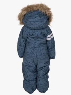 Børn Lindberg Flyverdragter|Overtøj-Colden Babyflyverdragt, Denim/Blå