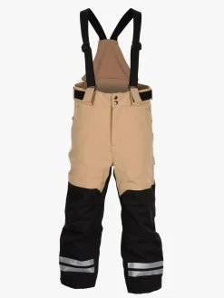 Termotøj|Vintertøj|Lindberg Colden Overtræksbukser, Camel Beige/Sort