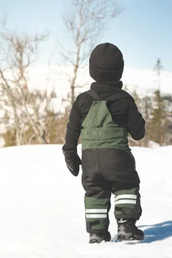 Termotøj|Vintertøj|Lindberg Colden Overtræksbukser, Grøn Grøn/Sort