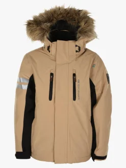 Børn Lindberg Vintertøj-Colden Vinterjakke, Camel