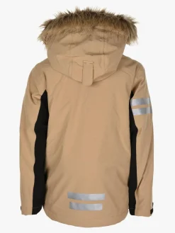 Børn Lindberg Vintertøj-Colden Vinterjakke, Camel