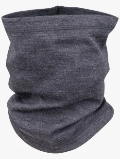 Børn Lindberg Uldtøj|Tilbehør-Delsbo Halsedisse Merinomix, Black Melange