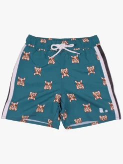 Børn Lindberg Uv & Strand-Dexter Badeshorts, Dark Teal