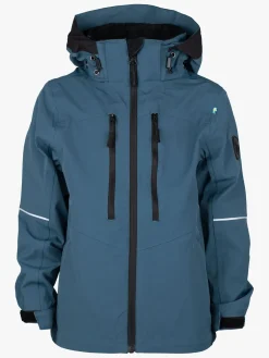 Børn Lindberg Overtøj-Drammen Skaljakke, Petroleum