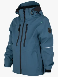 Børn Lindberg Overtøj-Drammen Skaljakke, Petroleum