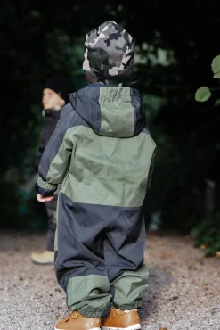 Børn Lindberg Flyverdragter|Overtøj-Explorer Skalflyverdragt, Grøn