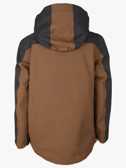 Overtøj|Lindberg Explorer Skaljakke, Cayenne Sort/Brun