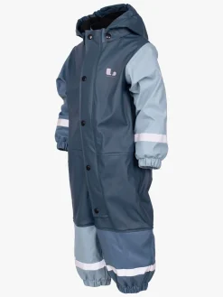 Regntøj|Lindberg Fagerhult Foret Regndragt, Iron Blue/Blue