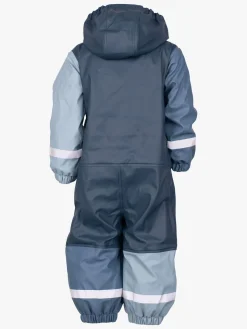 Regntøj|Lindberg Fagerhult Foret Regndragt, Iron Blue/Blue