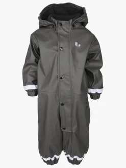 Børn Lindberg Regntøj-Fagerhult Foret Regndragt, Anthracite