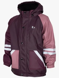 Regntøj|Lindberg Fagerhult Foret Regnsæt, Plum/Dry Rose