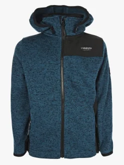 Fleecetøj|Lindberg Fleecetrøje Bormio, Petroleum Blå
