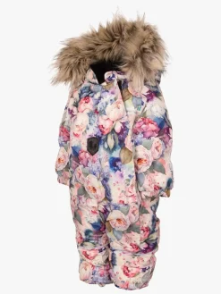 Overtøj|Lindberg Frosty Babyflyverdragt, Flower