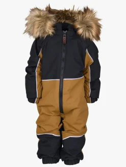 Flyverdragter|Overtøj|Lindberg Keb Babyflyverdragt, Spicy Gold Gul/Sort